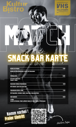 Snack Bar Karte